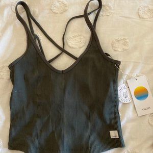 Vuori Rib Crop Tank